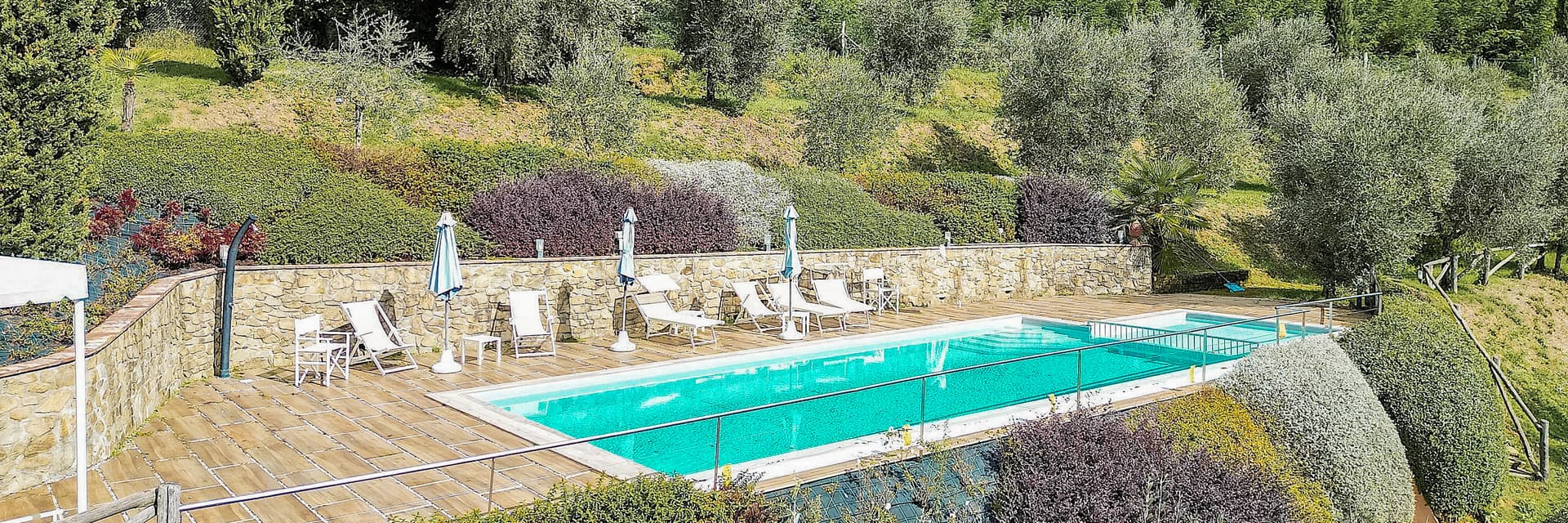 Rustic Country House in Lucca, Tuscany with Pool