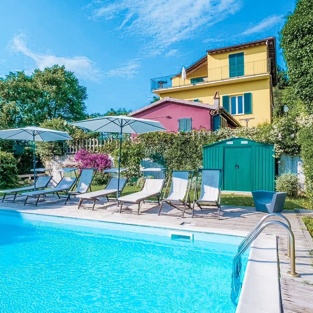 Detached House with Sea Views in Castellina, Tuscany
