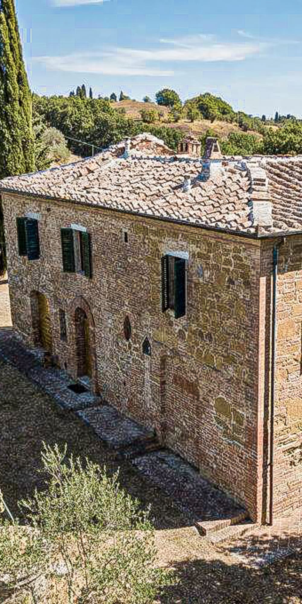 Charming Country House in Asciano, Tuscany