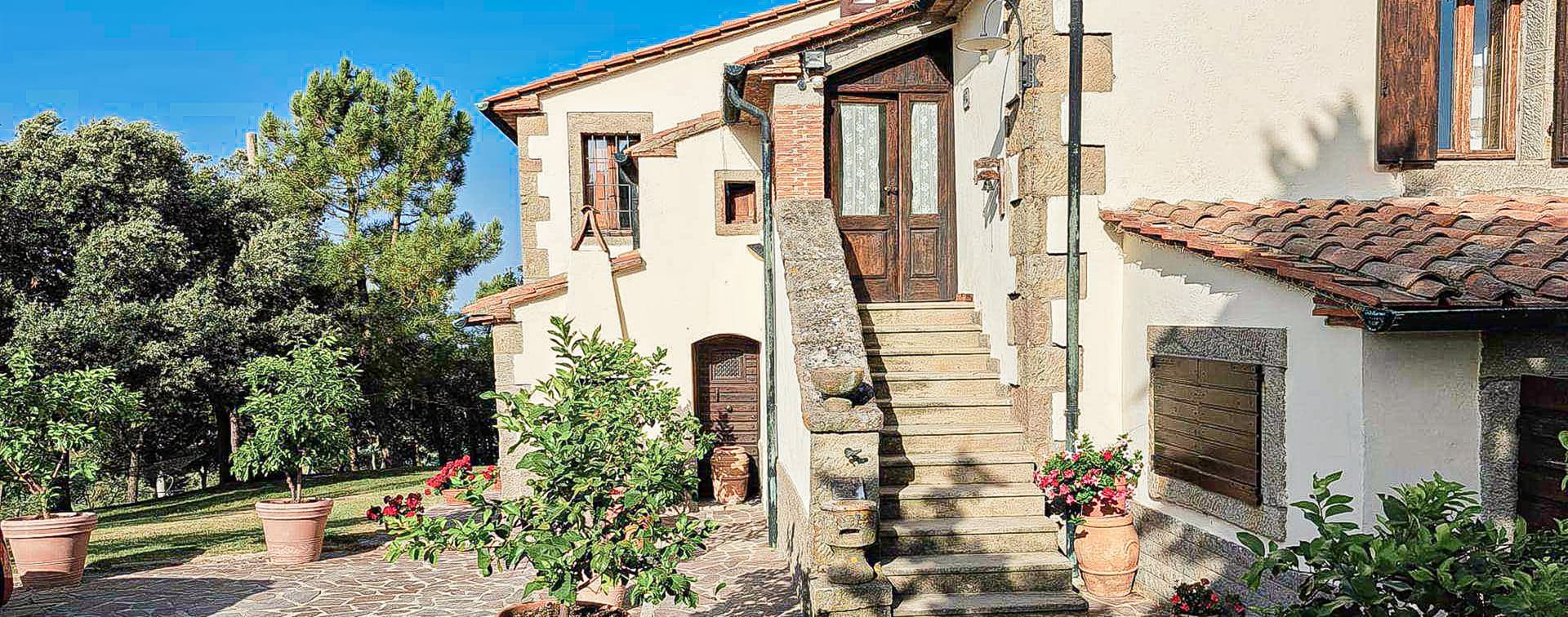 Charming Farm with Agritourism in Tuscany's Piancastagnaio