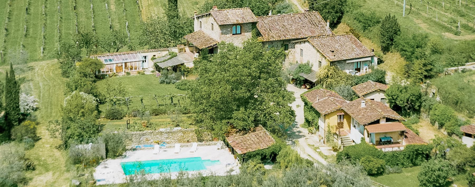 Casale ristrutturato nel cuore del Chianti, Toscana