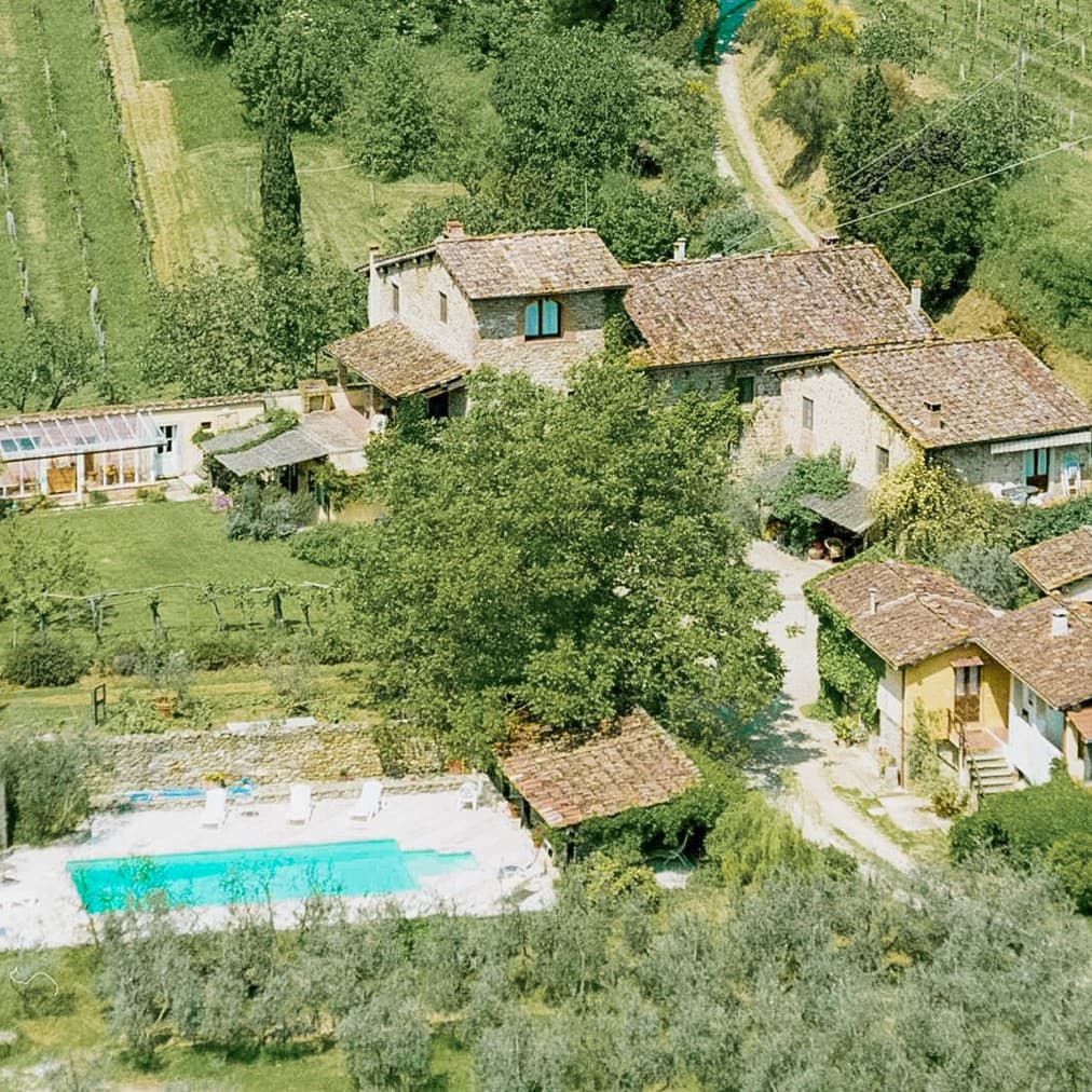 Casale ristrutturato nel cuore del Chianti, Toscana