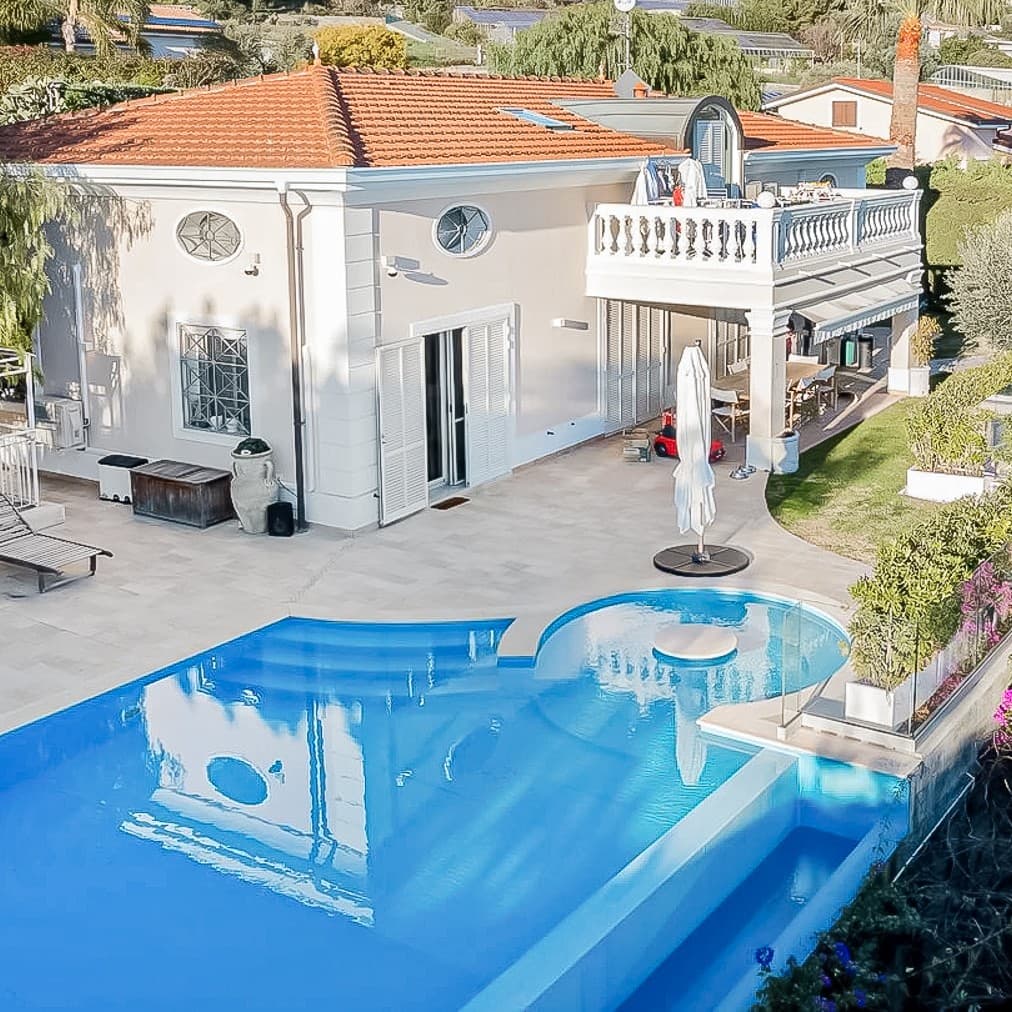 Exclusive Villa with Pool in Sanremo, Liguria