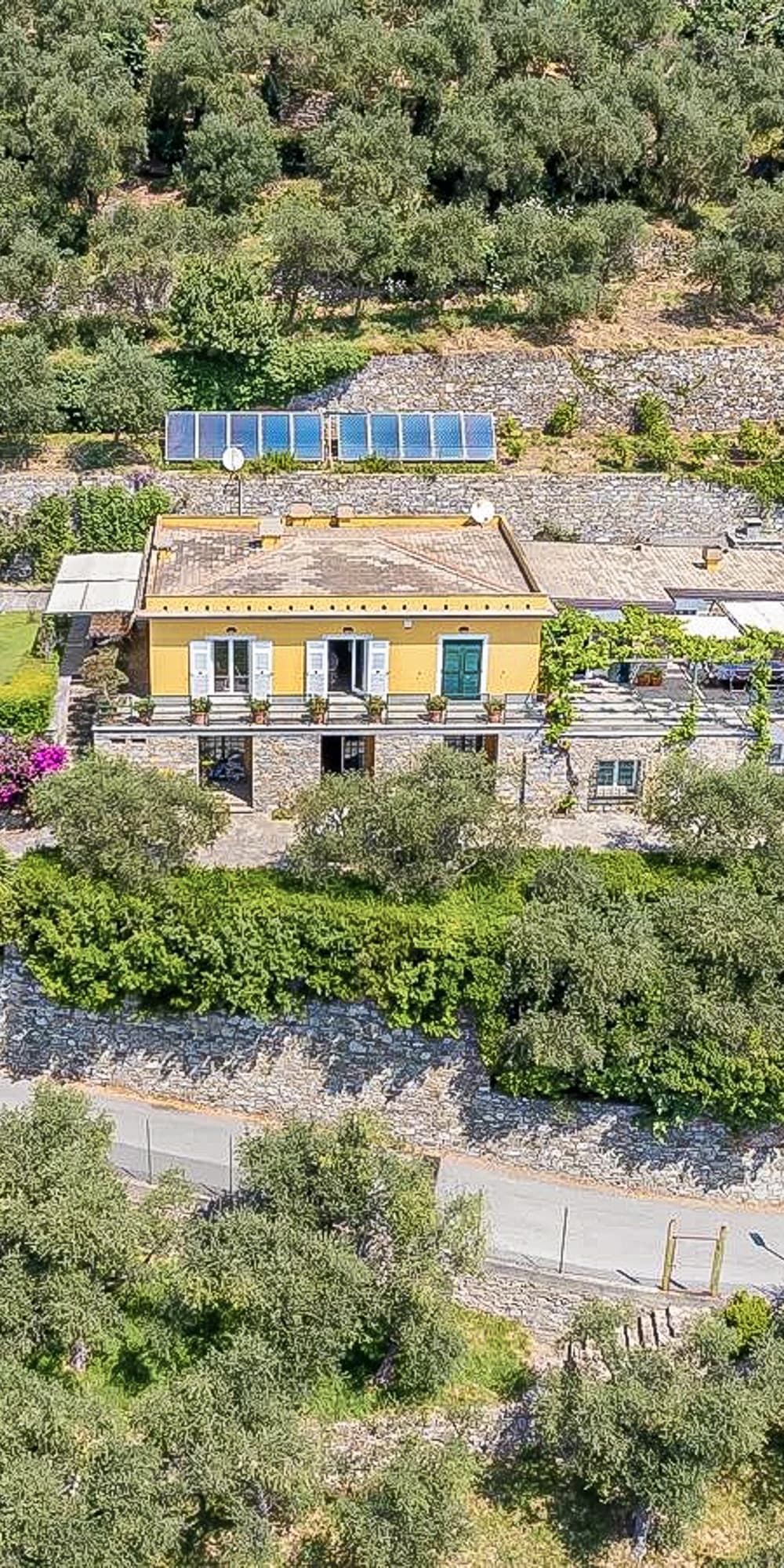 Villa with Infinity Pool in Zoagli, Liguria