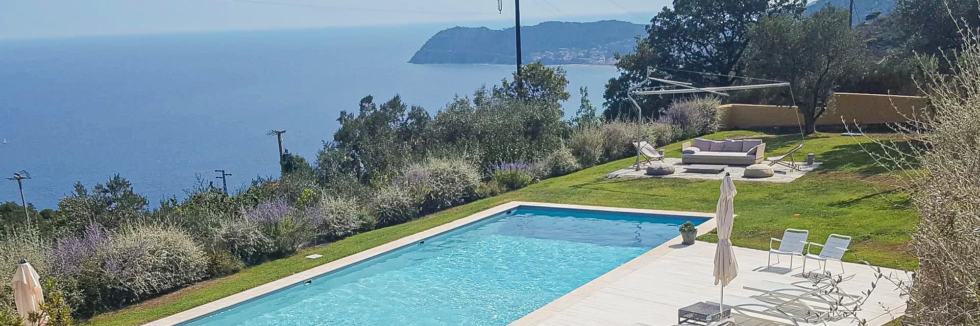 Elegant Villa with Gulf Views in Alassio, Liguria