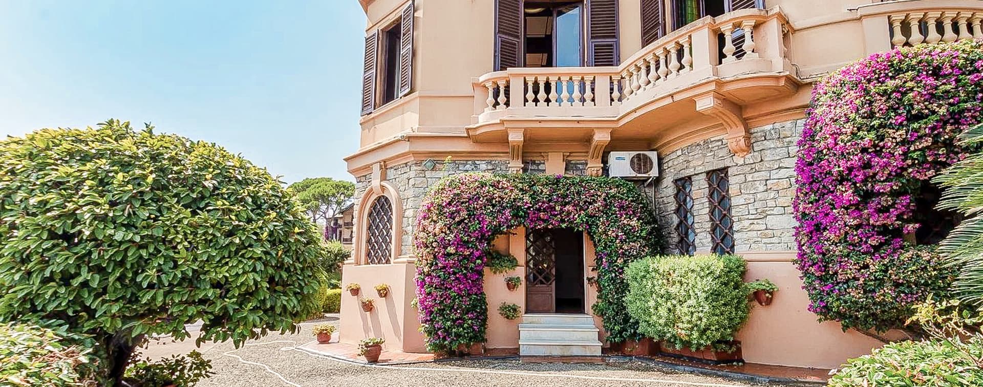 Historic Villa Overlooking Gulf in Pieve Ligure, Liguria