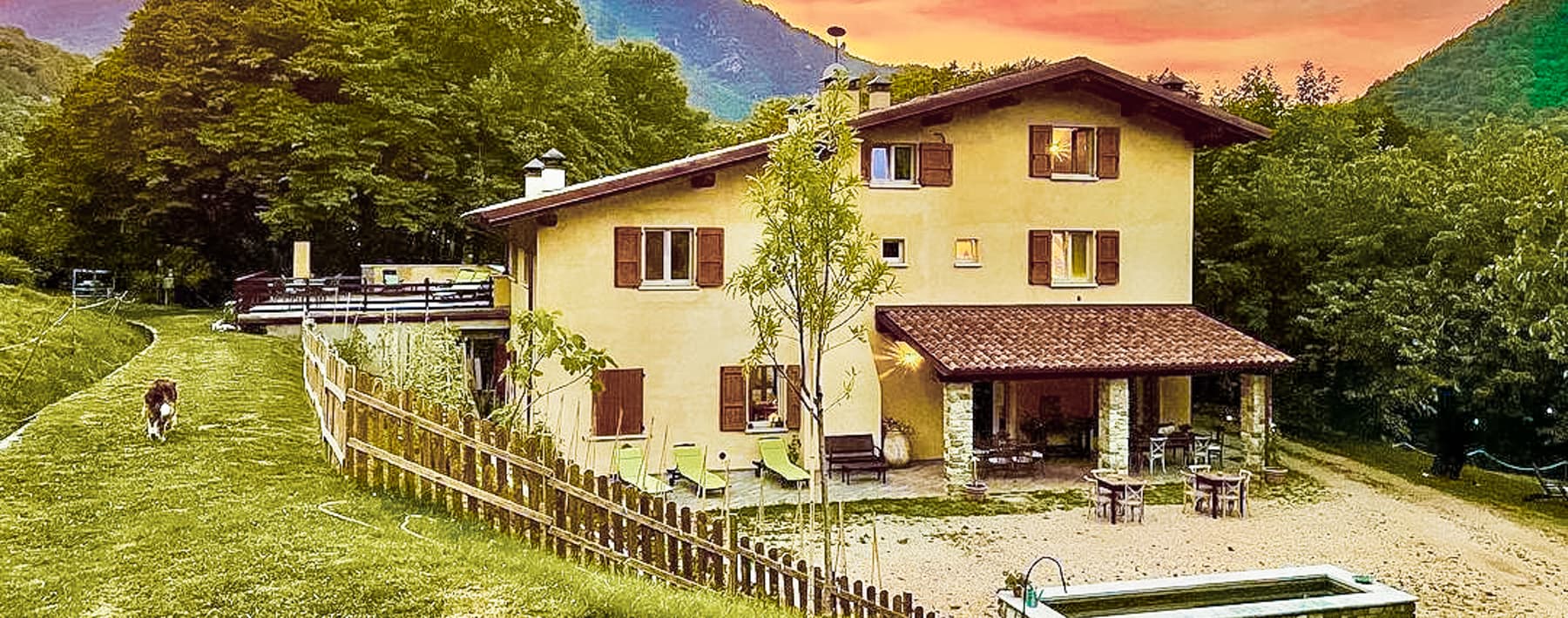 Agriturismo panoramico a Toscolano Maderno, Lago di Garda