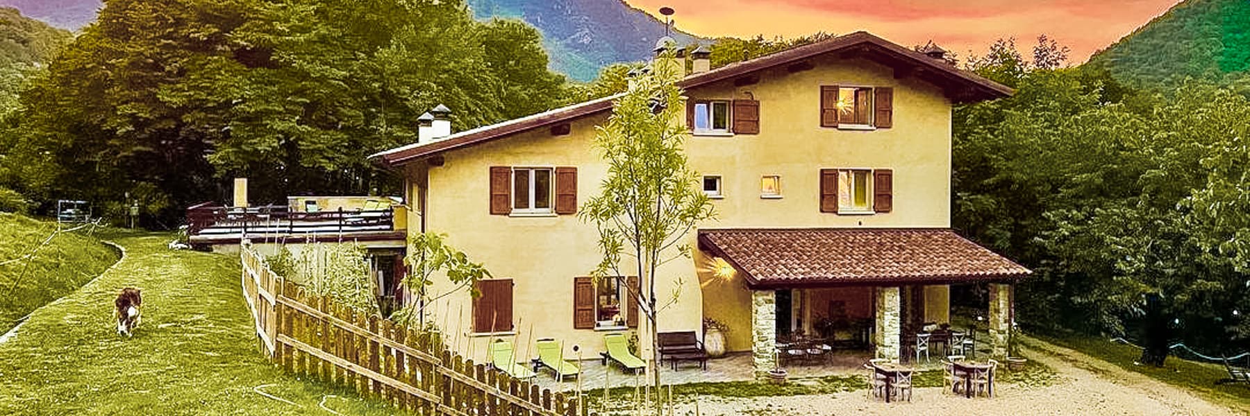 Agriturismo panoramico a Toscolano Maderno, Lago di Garda