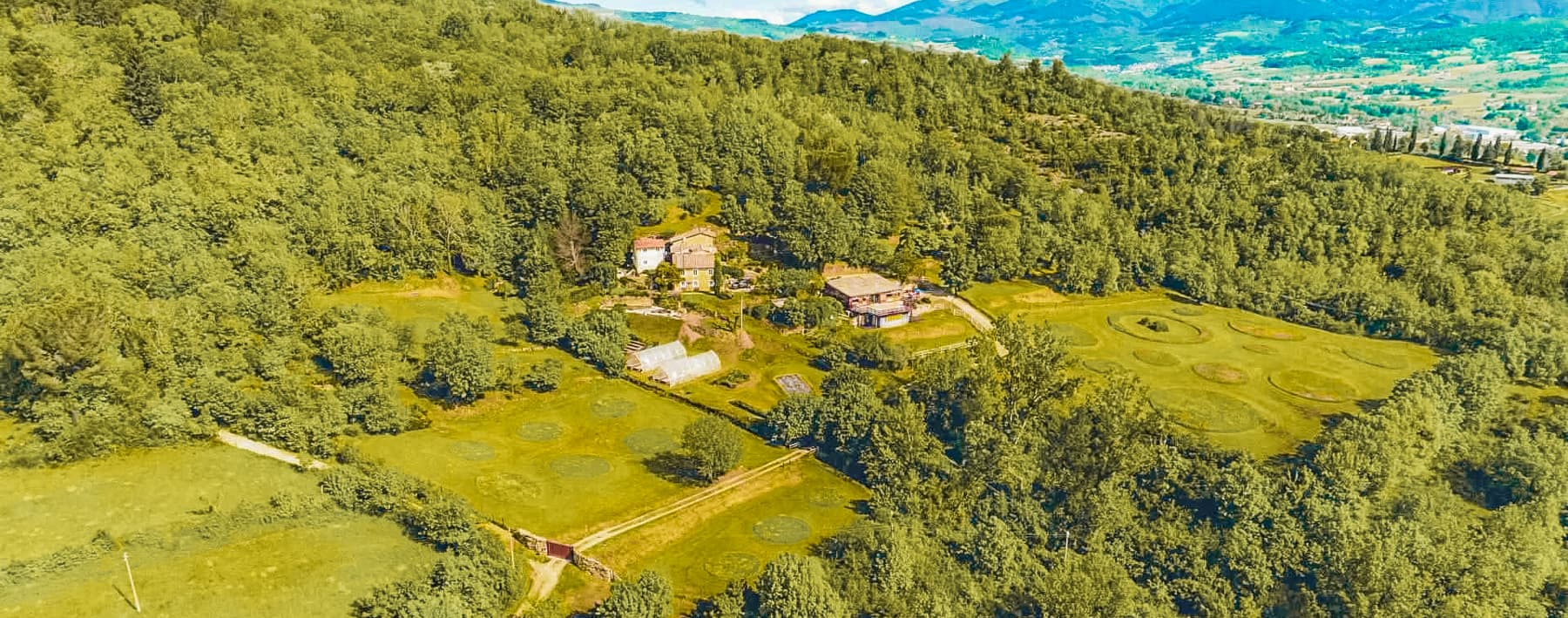 Casale in pietra a Poppi, nel cuore della Toscana