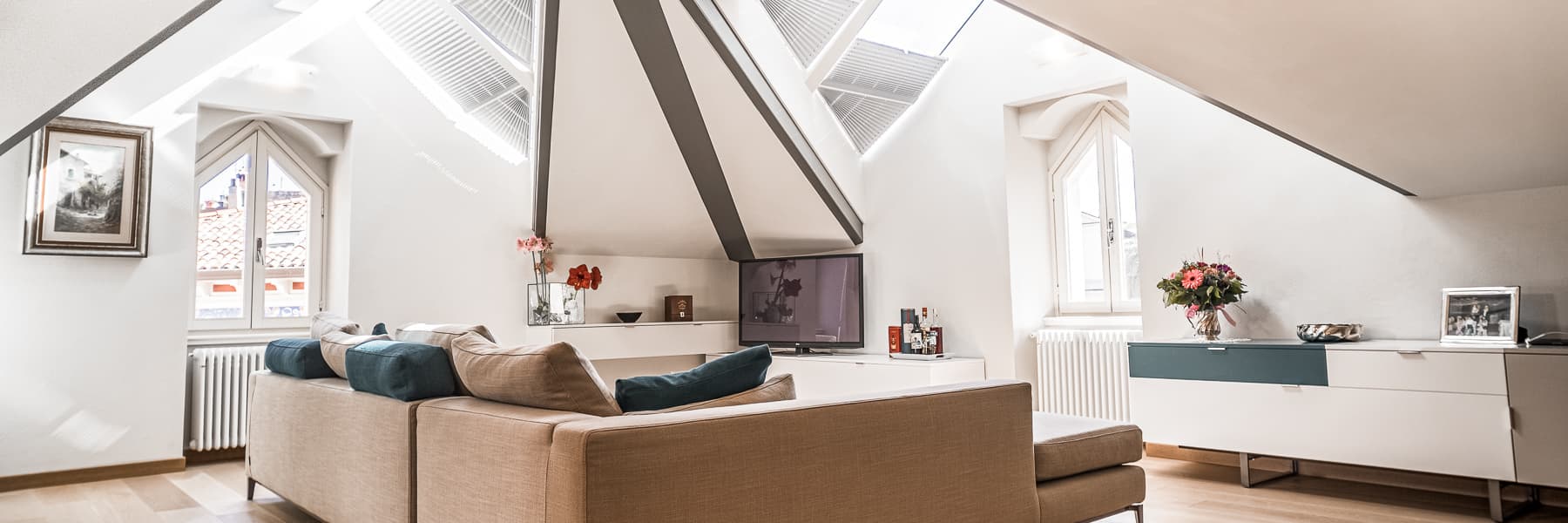Loft Attic in Toscolano Maderno, Lake Garda Area