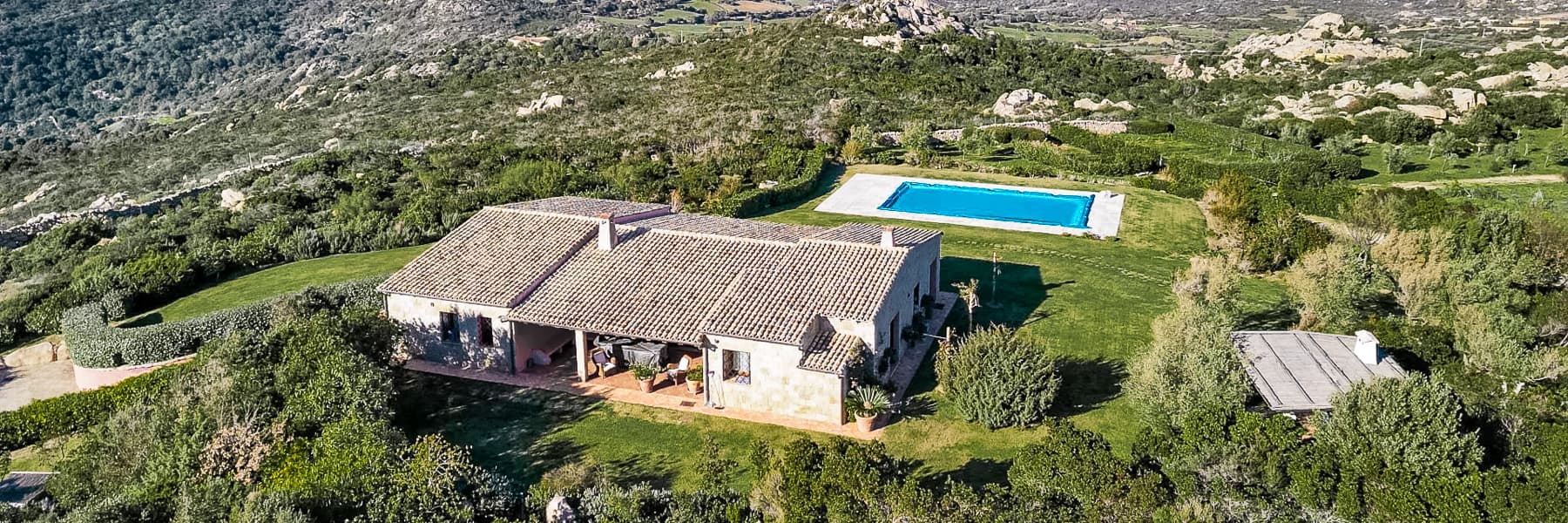 Elegant Sardinian Villa with Panoramic Views in Arzachena