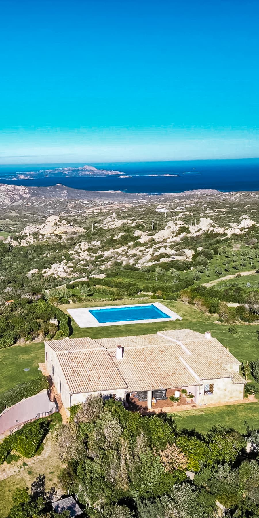 Elegant Sardinian Villa with Panoramic Views in Arzachena