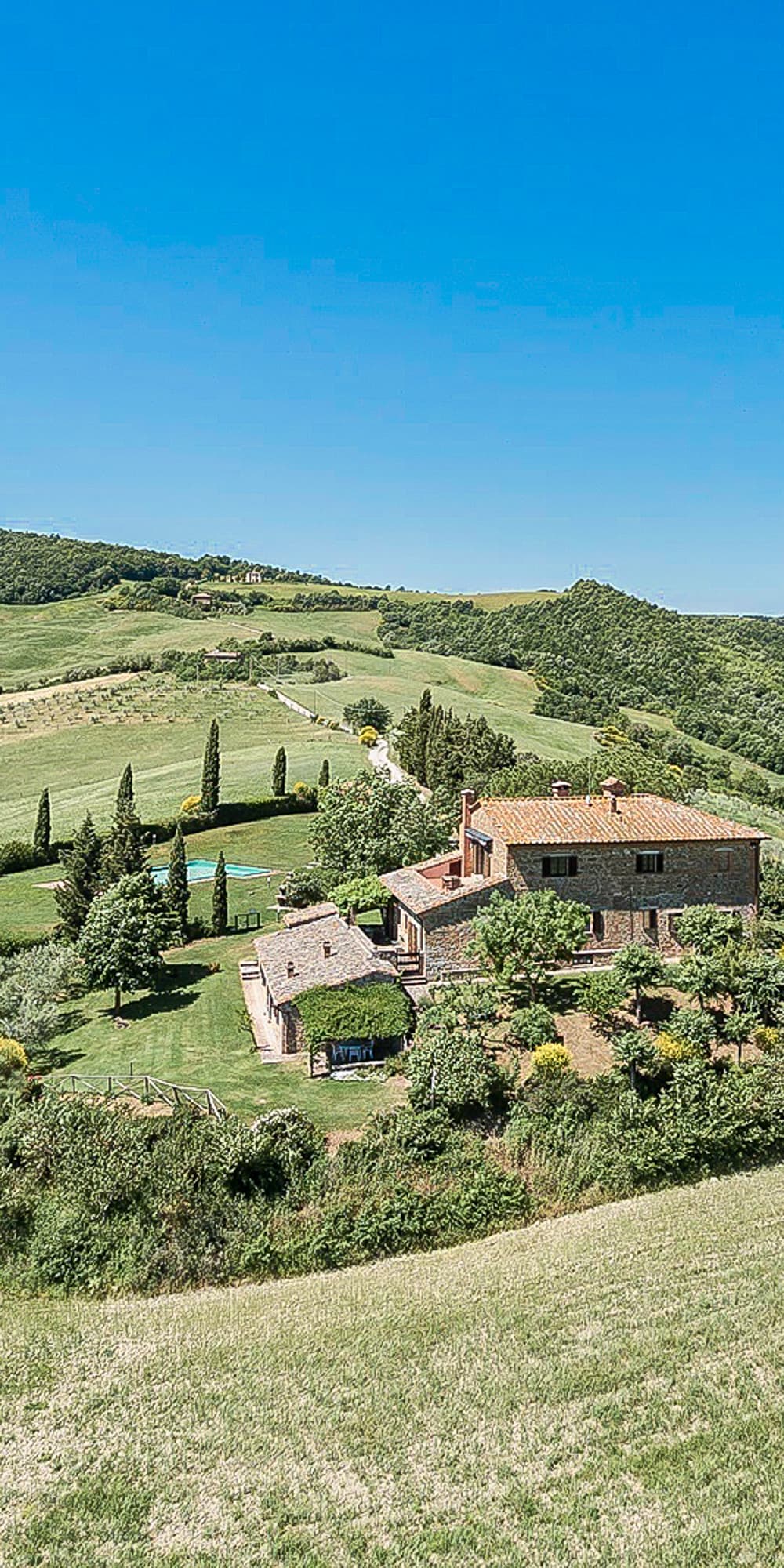 Rustic Country House with Panoramic Views in Tuscany