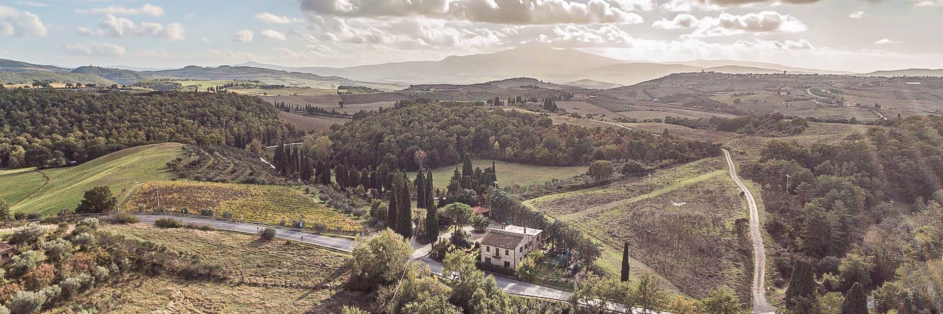Panoramic Villa in Val d'Orcia, Tuscany