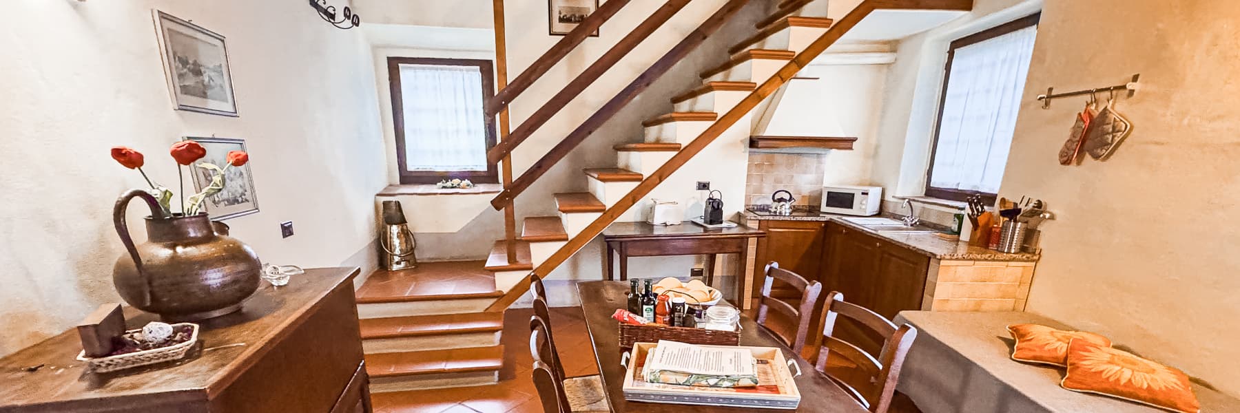 Agriturismo panoramico a Loro Ciuffenna, Toscana