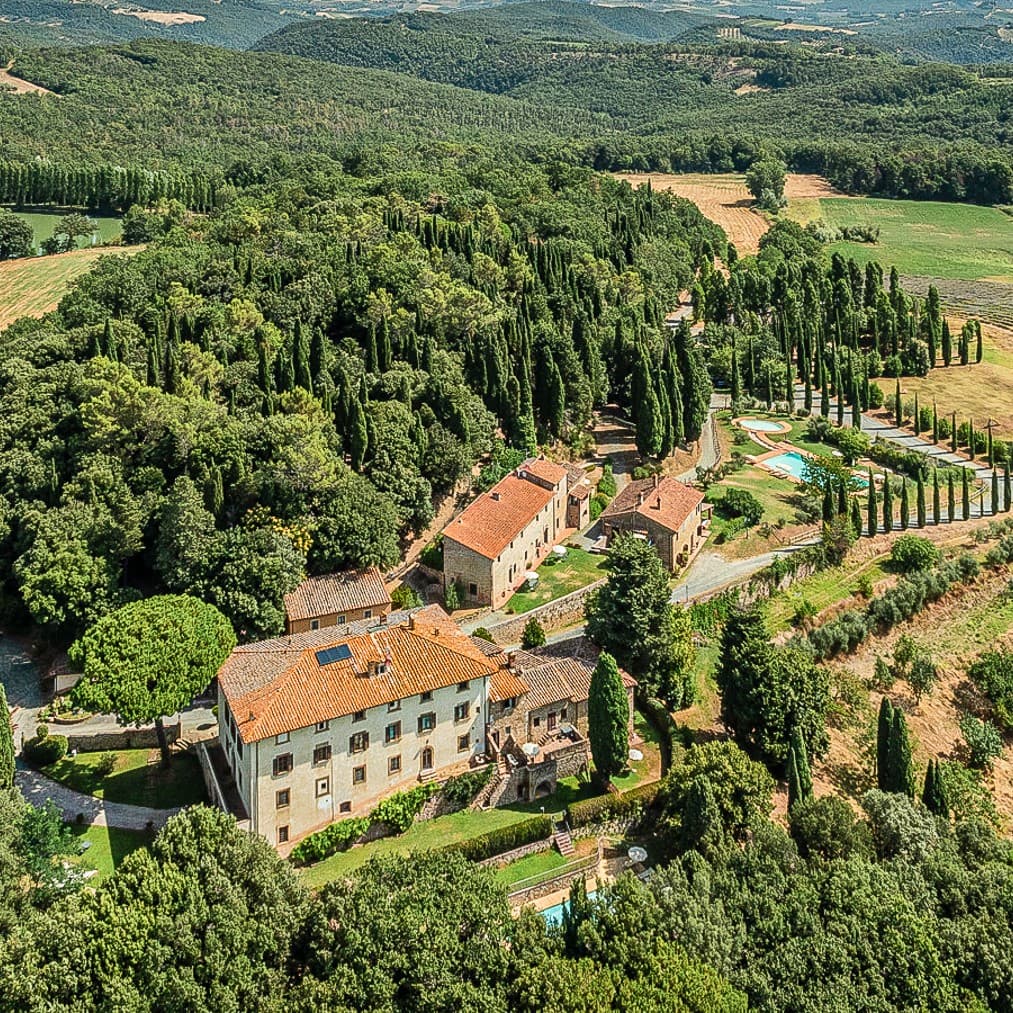Villa storica nelle colline toscane, Gambassi Terme