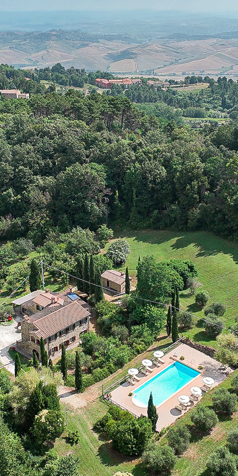 Rustic Country House with Pool in Chianni, Tuscany