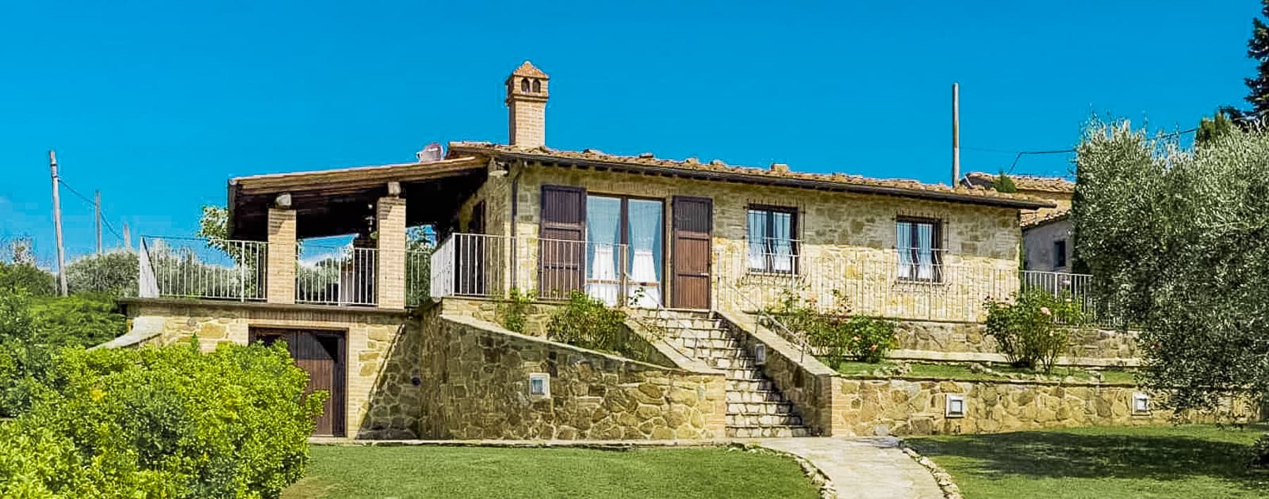 Charming Country House in Volterra, Tuscany with Pool