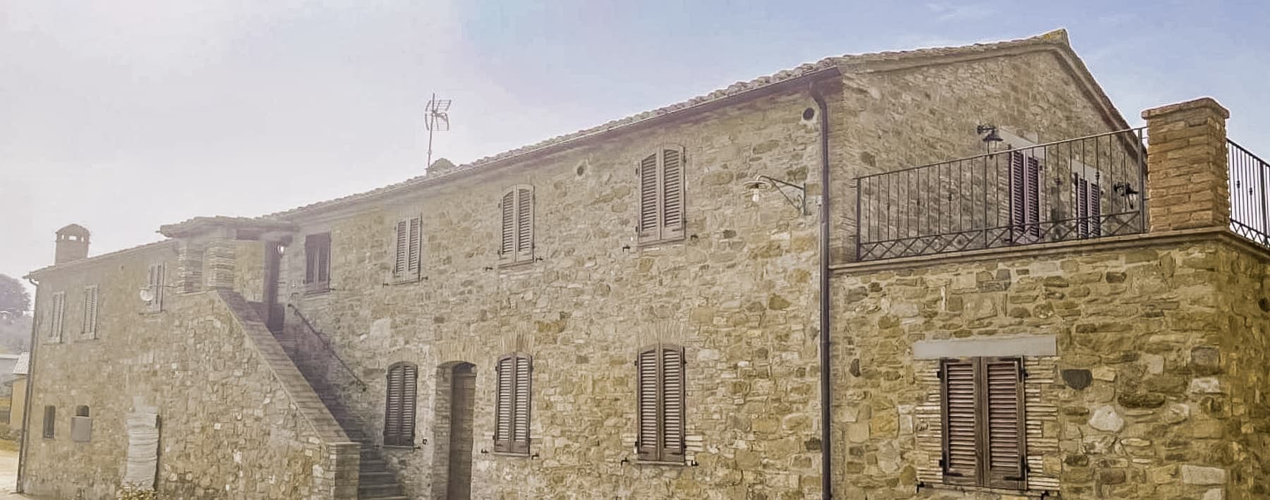 Agriturismo a Passignano sul Trasimeno, 120 ettari