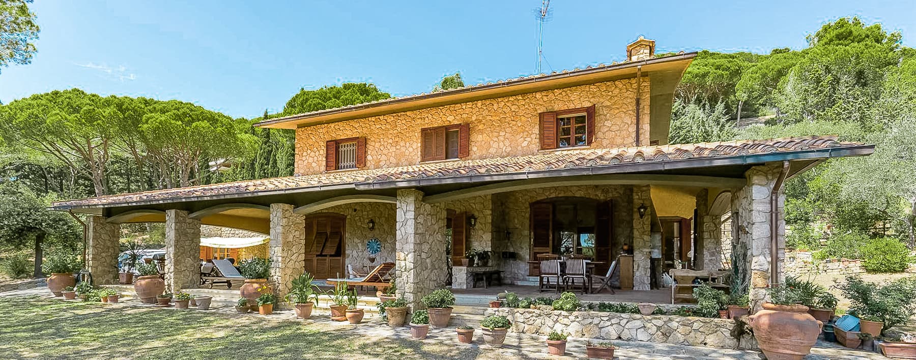 Splendid Villa with Sea View in Tuscany's Argentario