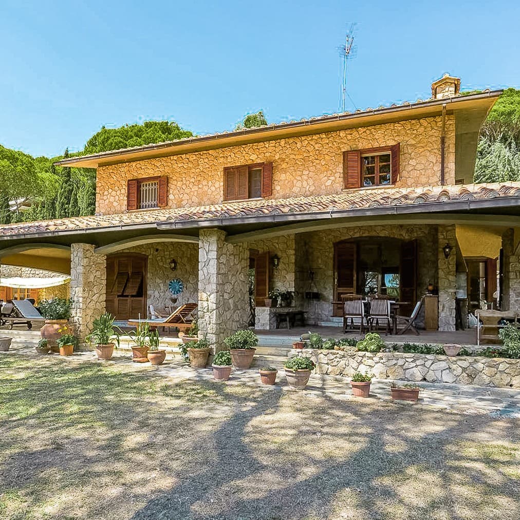 Splendid Villa with Sea View in Tuscany's Argentario