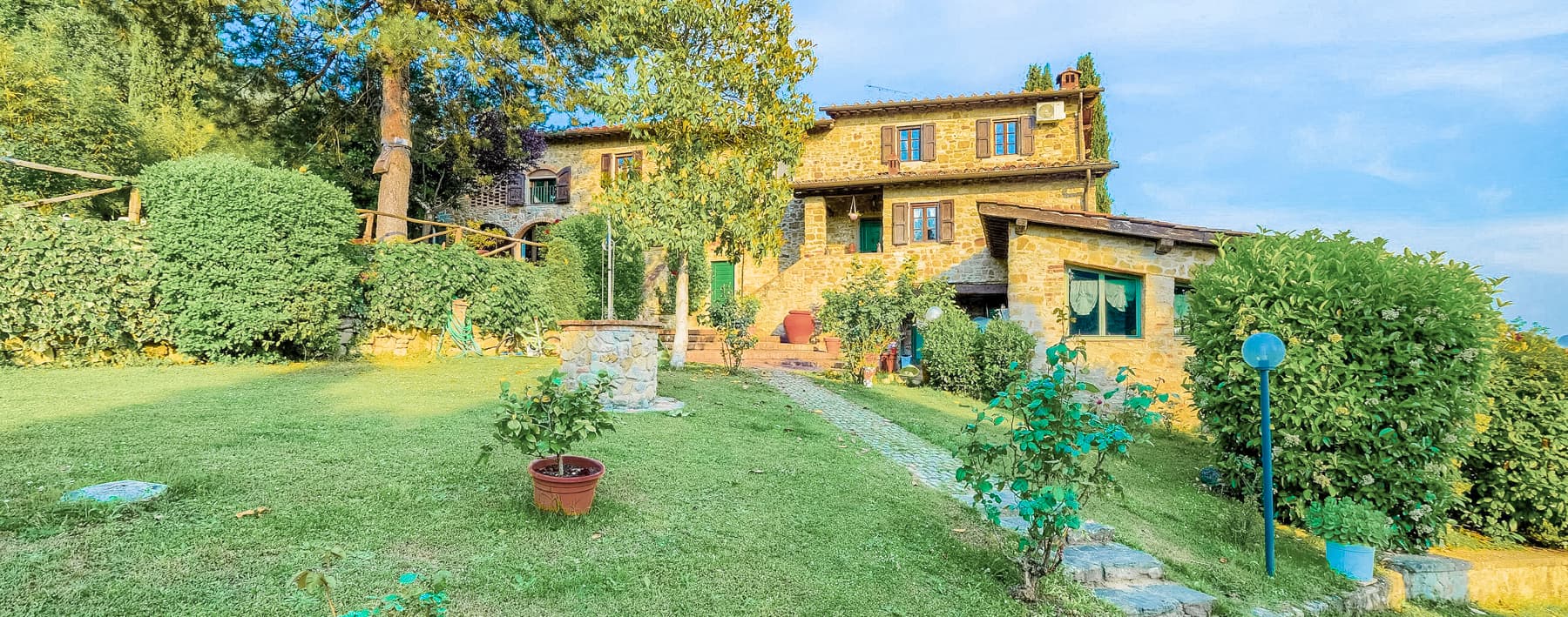 Rustic Country House with Pool in Reggello, Tuscany