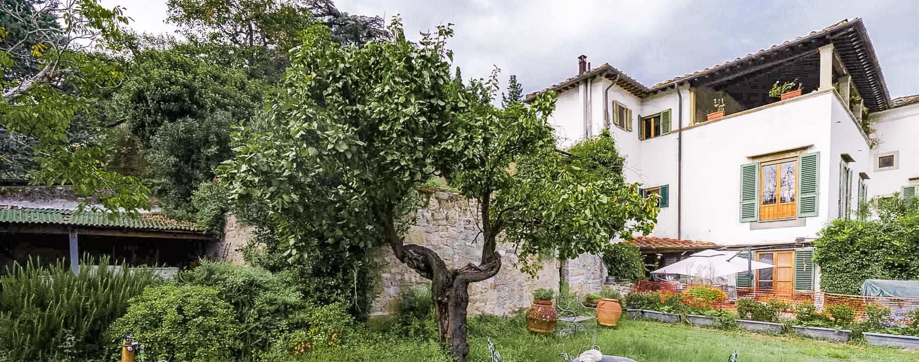 Historic Villa with Panoramic Views in Fiesole, Tuscany
