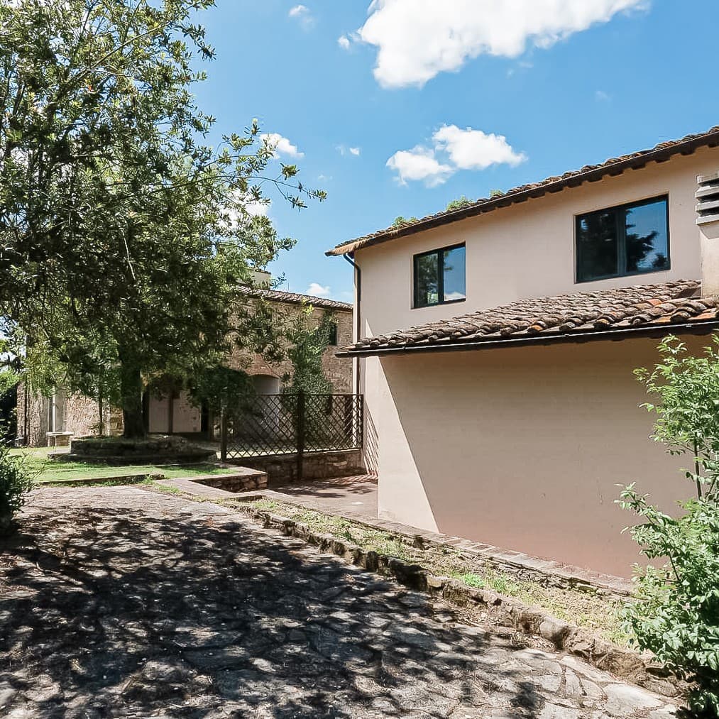 Casale panoramico nella campagna toscana, Impruneta
