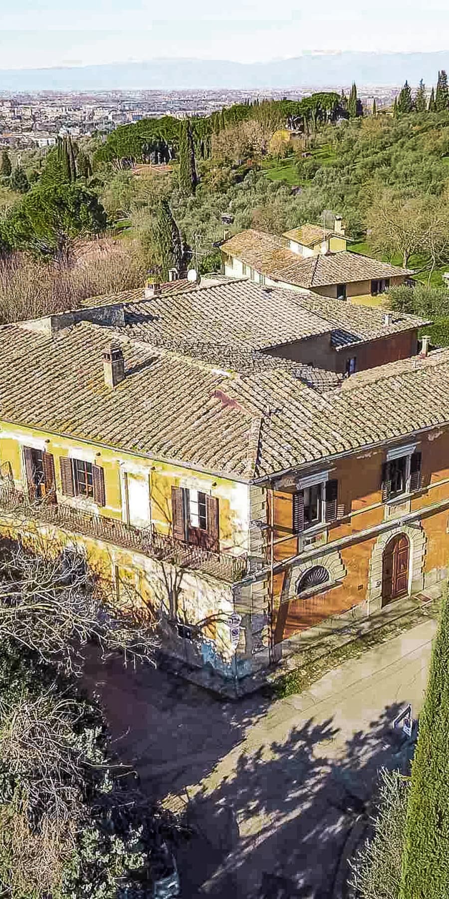 Historic Villa in Florence, Tuscany with Olive Grove