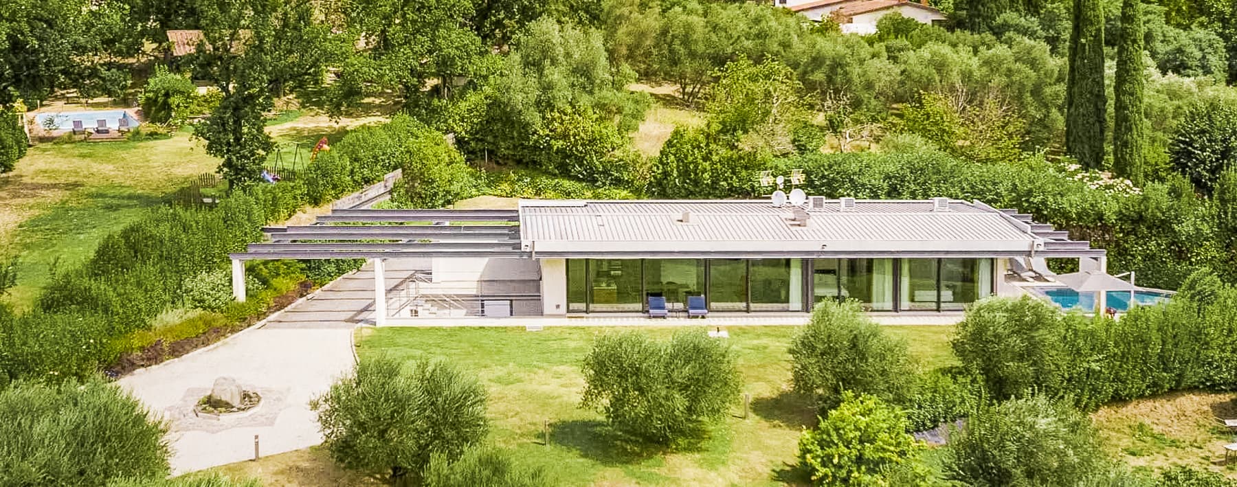 Modern Villa with Pool in Lucca, Tuscany