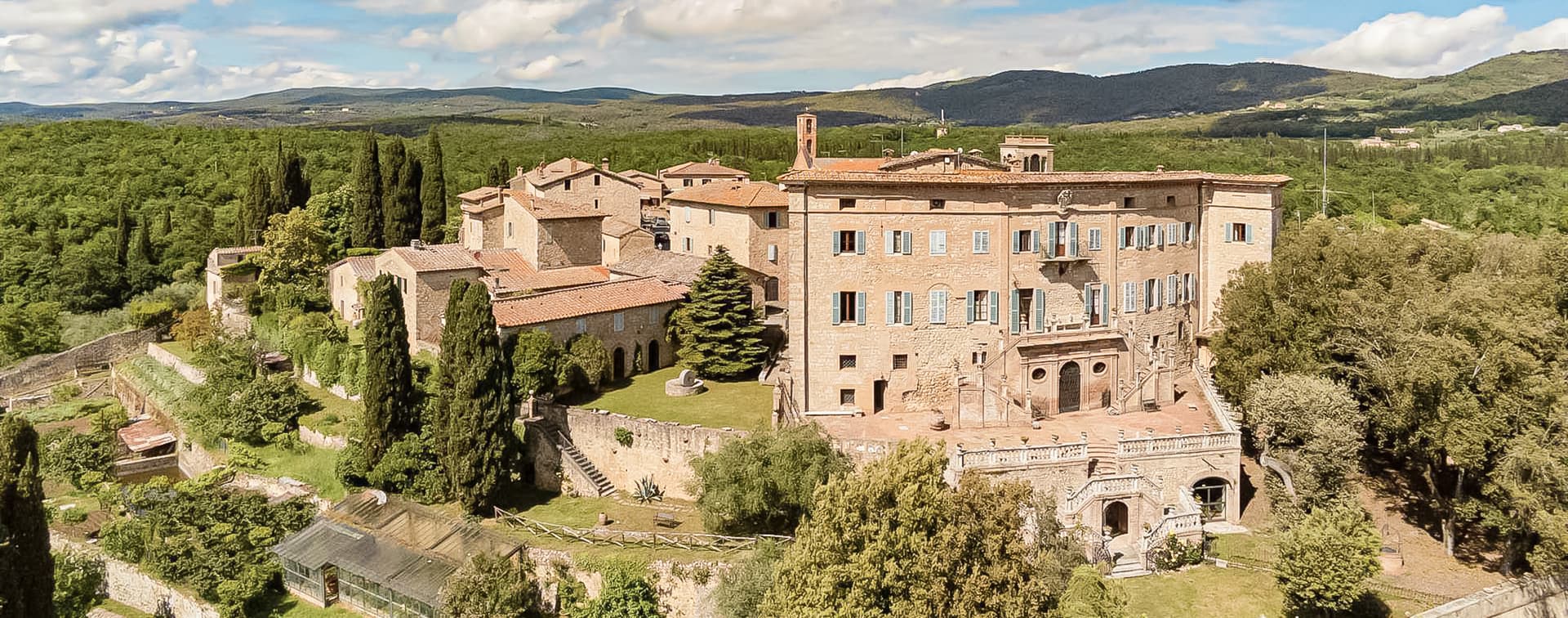 Charming Villa on Historic Sovicille Castle Ruins, Tuscany