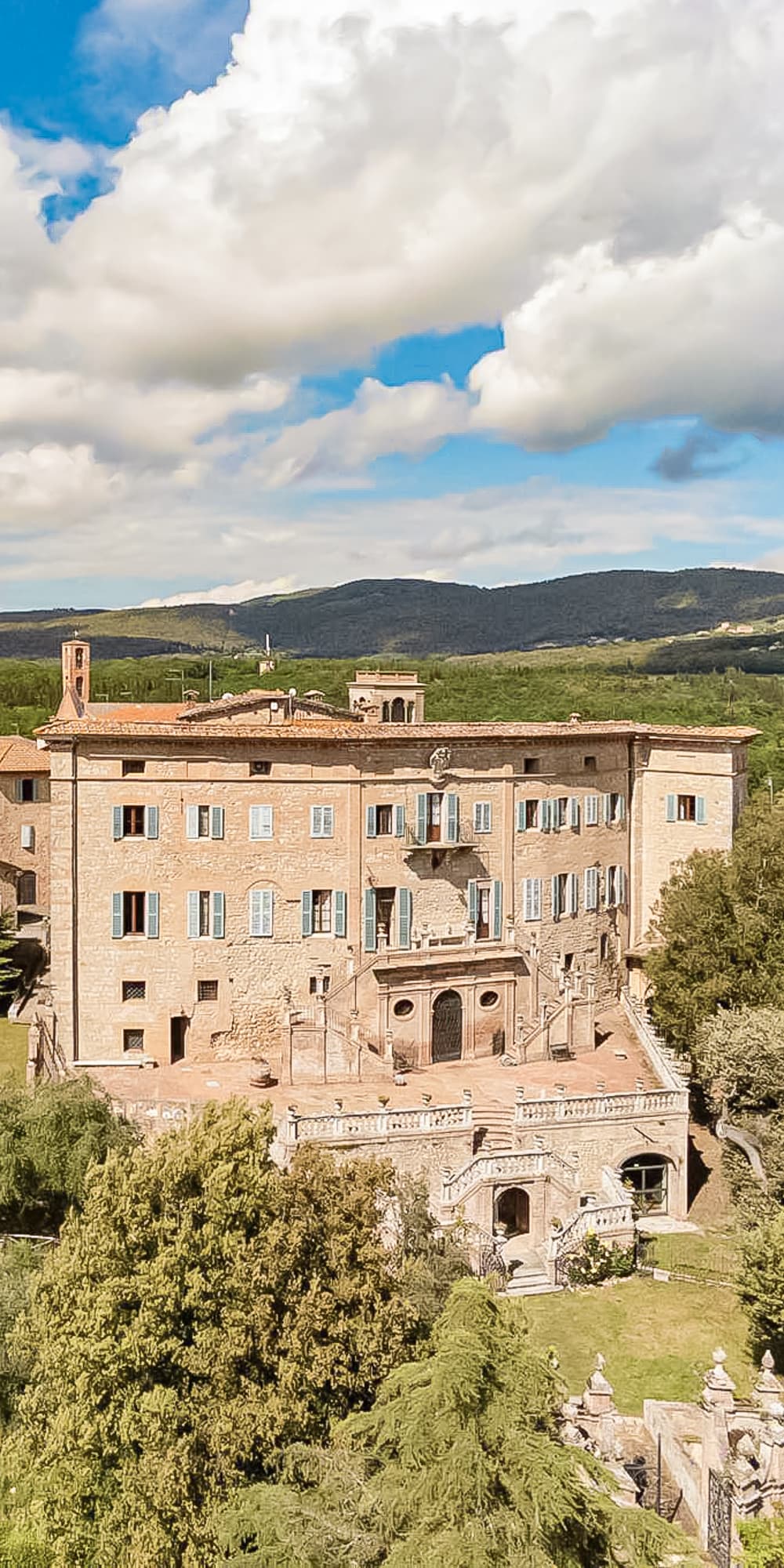 Charming Villa on Historic Sovicille Castle Ruins, Tuscany