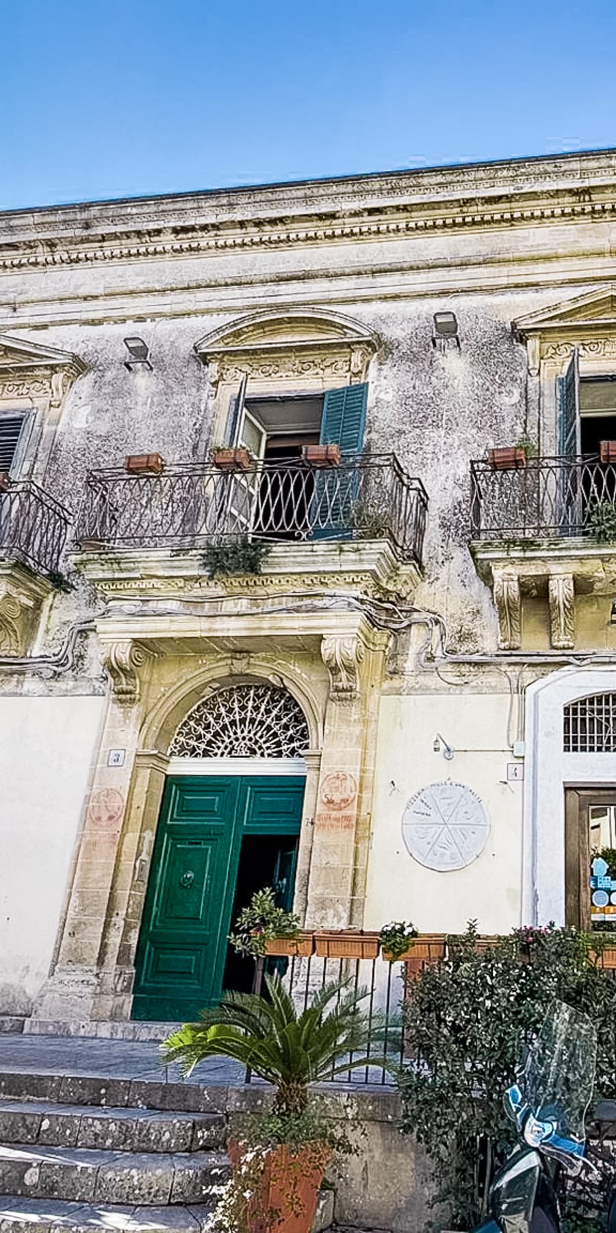 Historic Palace in Modica, Sicily