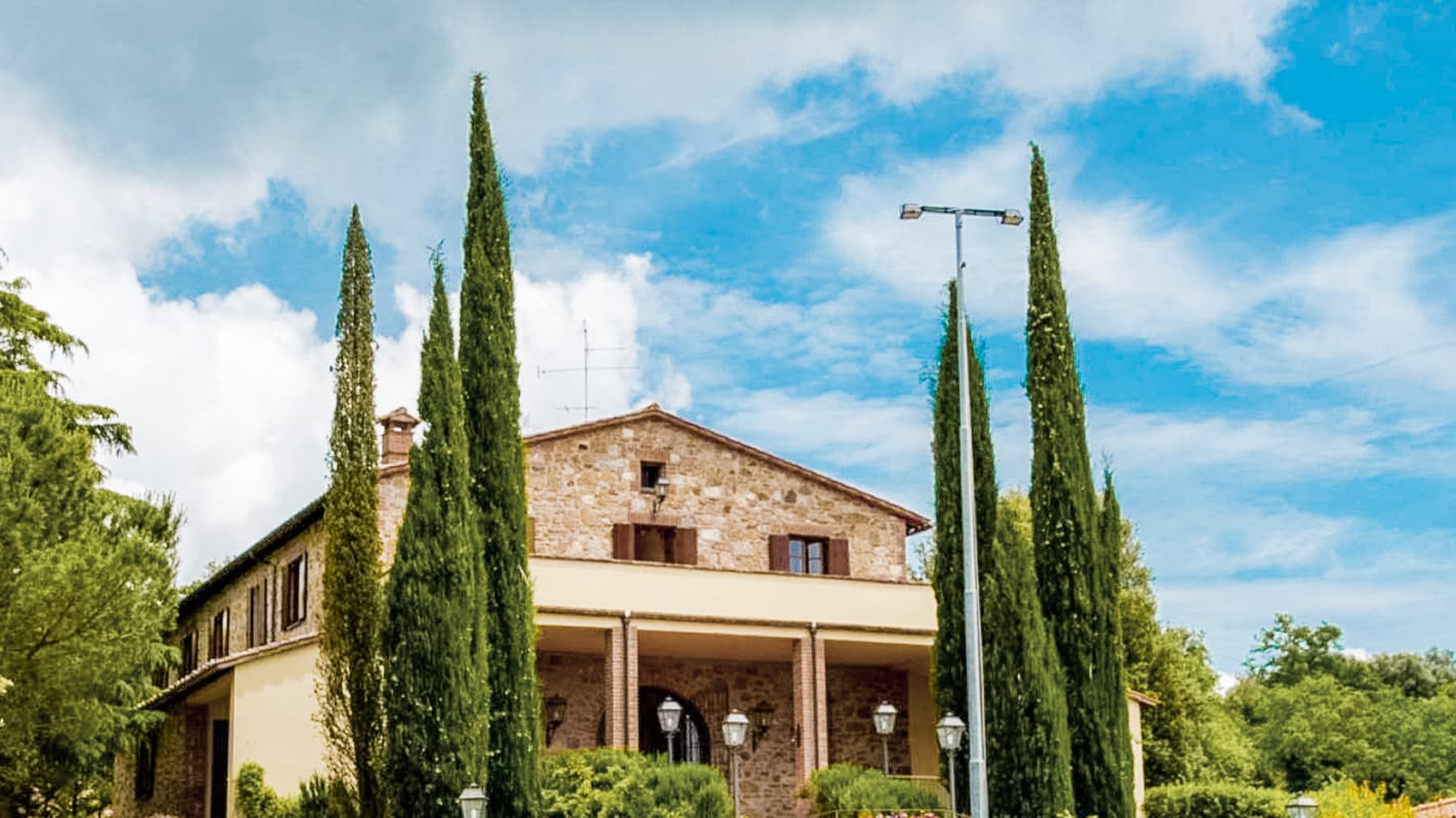 Agriturismo a Panicale, tra le colline umbre e il Trasimeno