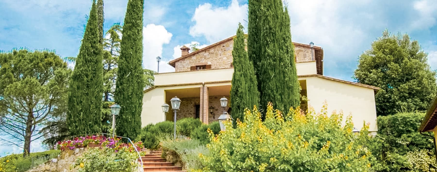 Panicale Agritourism Estate with Lake Views in Umbria