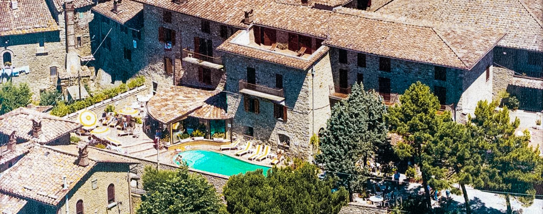 Historic Hotel in Umbria with Lake Views