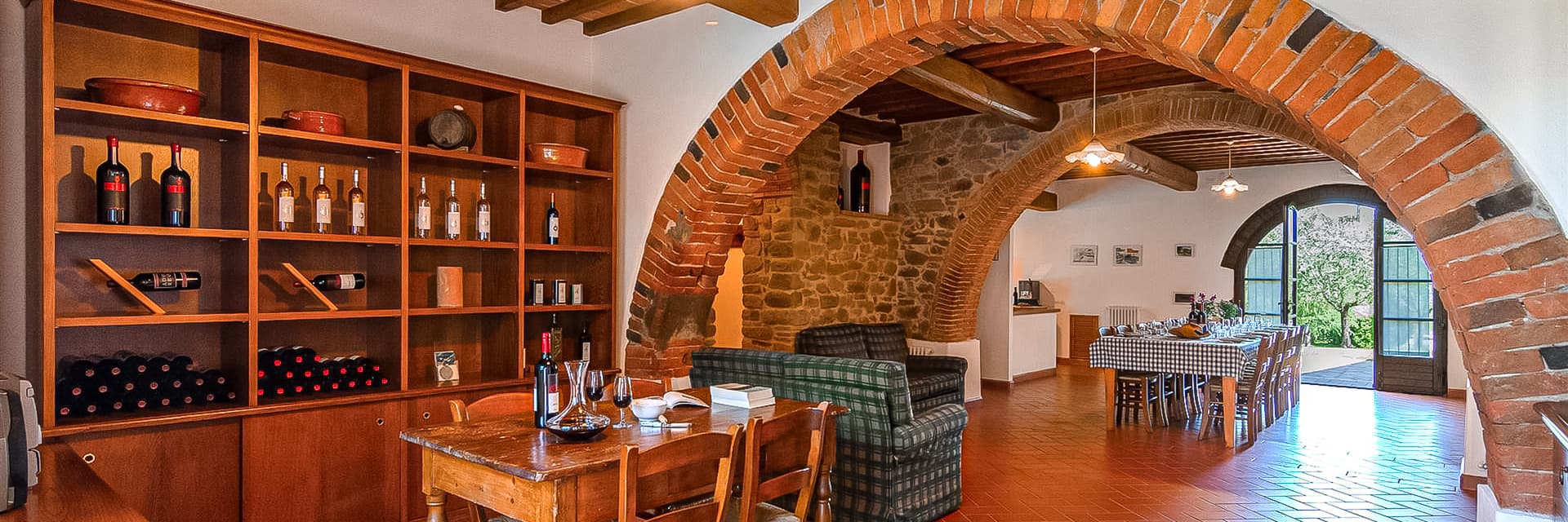 Restored 15th-Century Farmhouse in Bucine, Tuscany