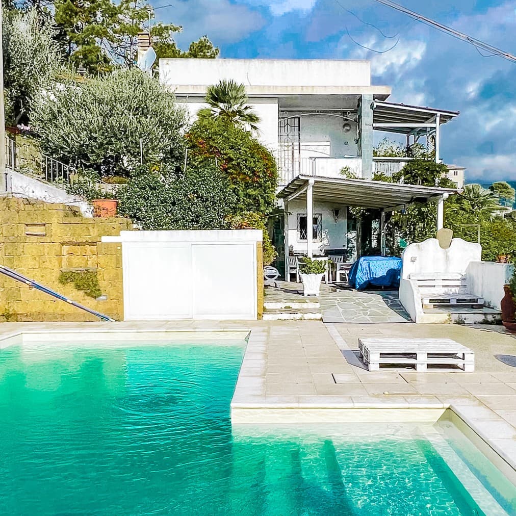 Elegant Villa with Pool in Noli, Liguria Coast Retreat