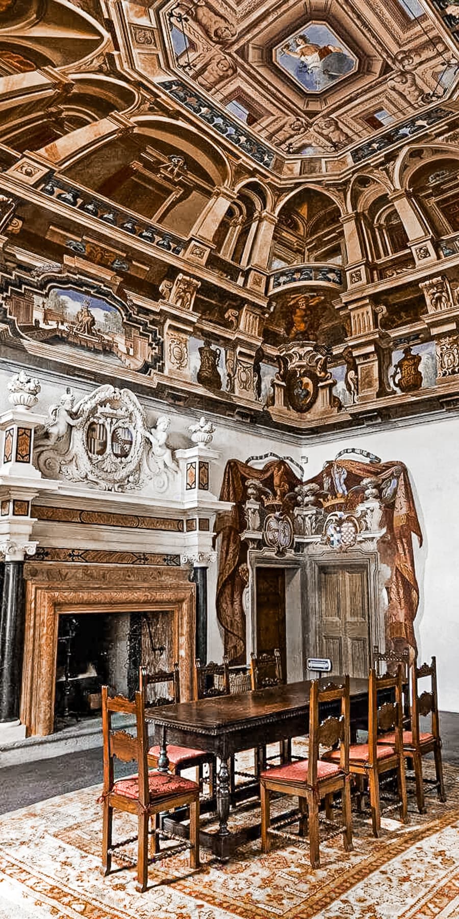 Historic  17th-Century Palace in Tirano, Lombardy