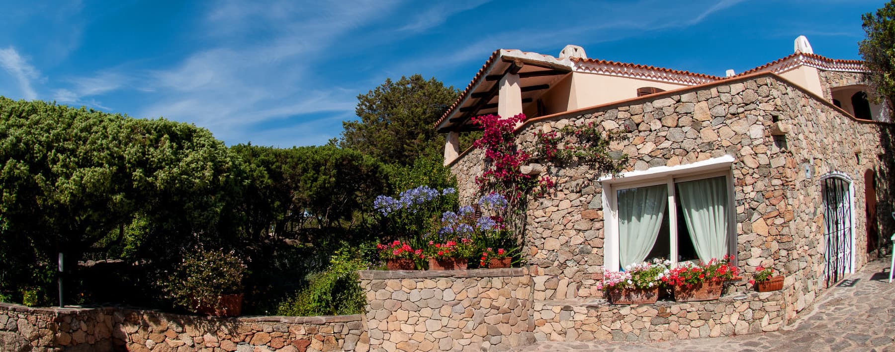 Villa panoramica ad Arzachena, Sardegna con vista mare