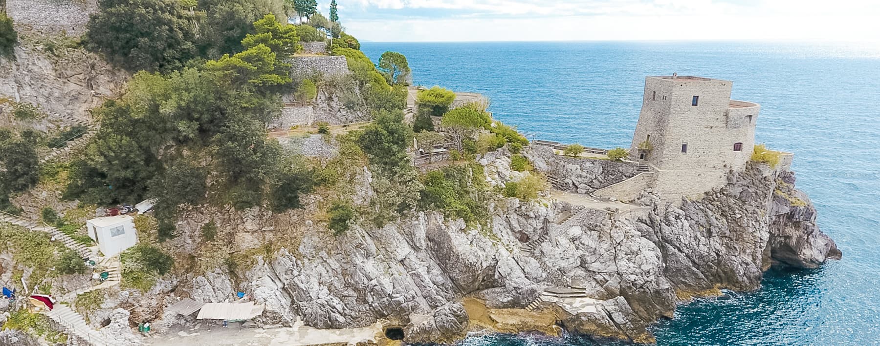 Historic Villa with Sea Access, Praiano, Amalfi Coast