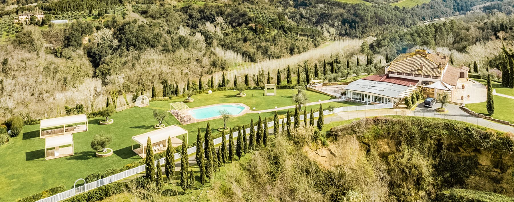 Rustic Country House with 360° Views in Tuscany