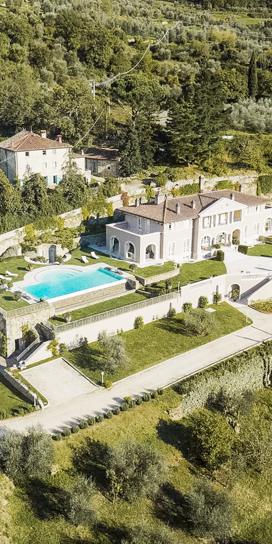 Enchanting Villa with Pools in Londa, Tuscany
