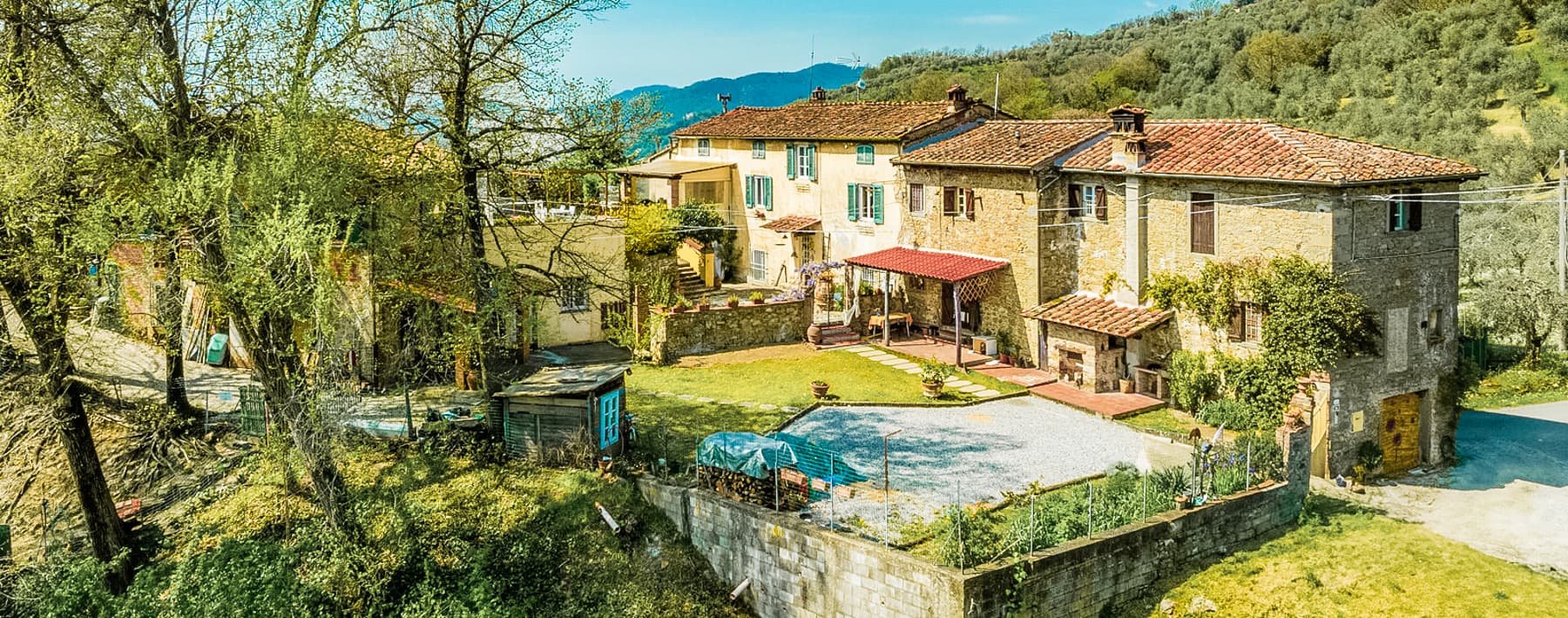 Rustic Country House in Lucca, Tuscany Hills