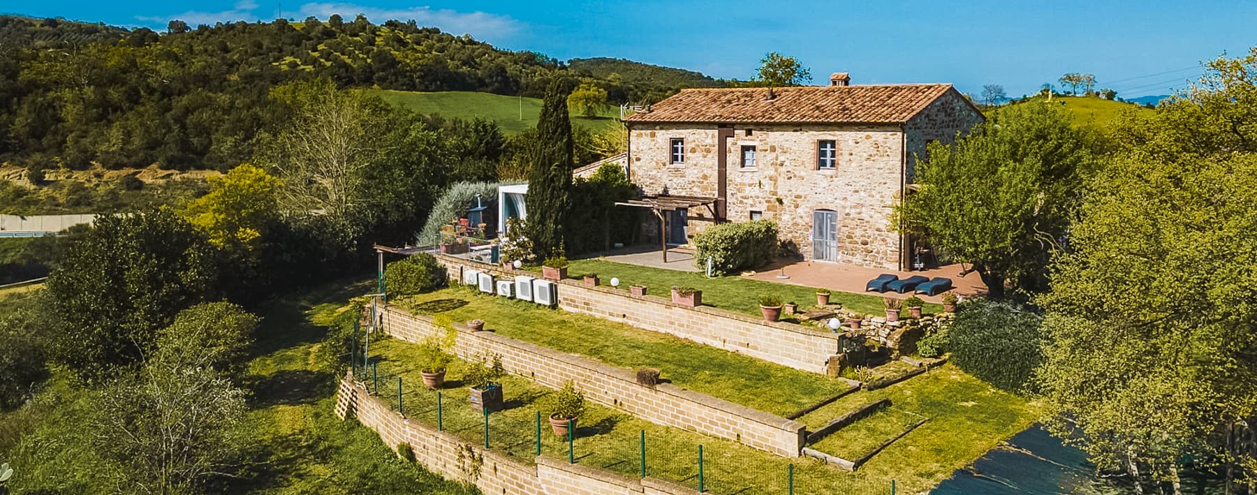 Stone Farmhouse Retreat in Manciano, Tuscany