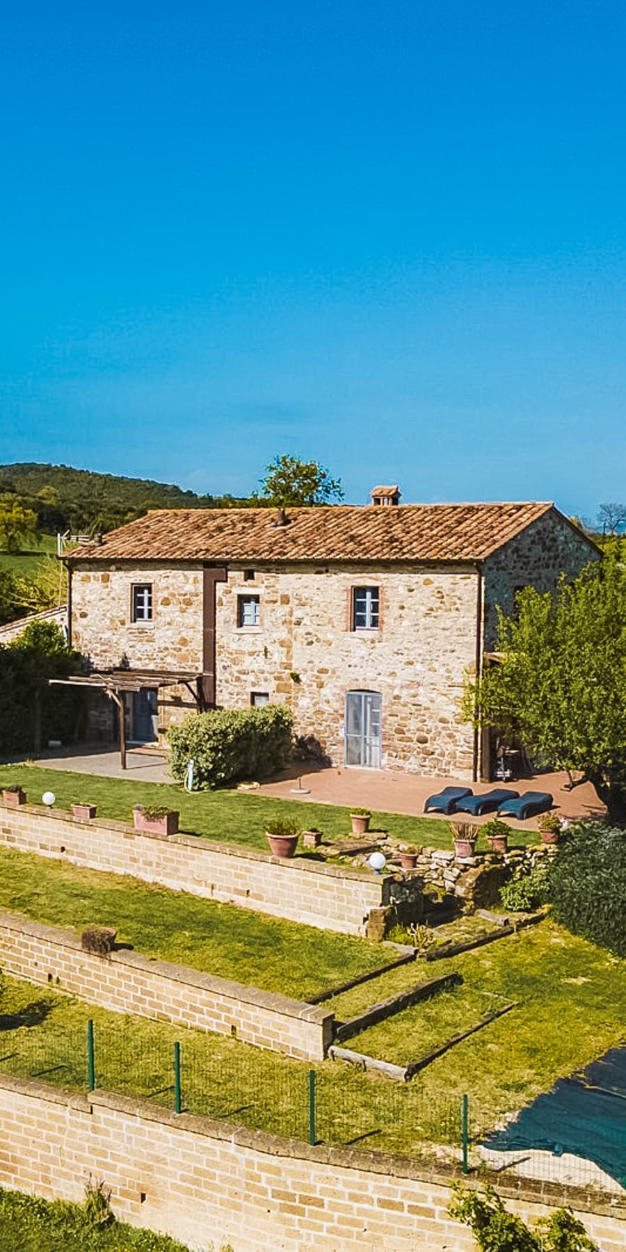 Stone Farmhouse Retreat in Manciano, Tuscany