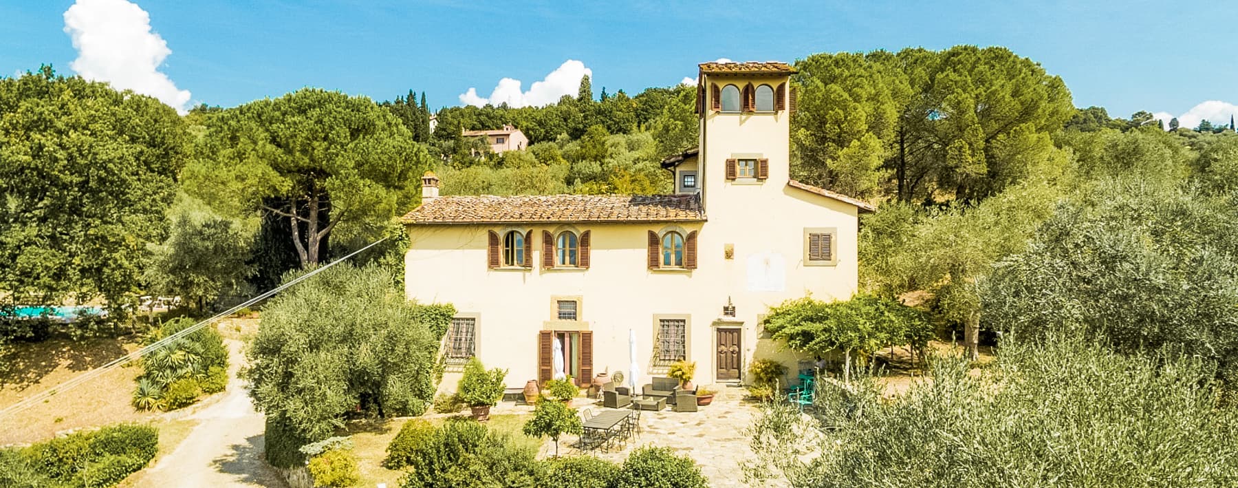 Historic Villa with Pool in Florence, Tuscany