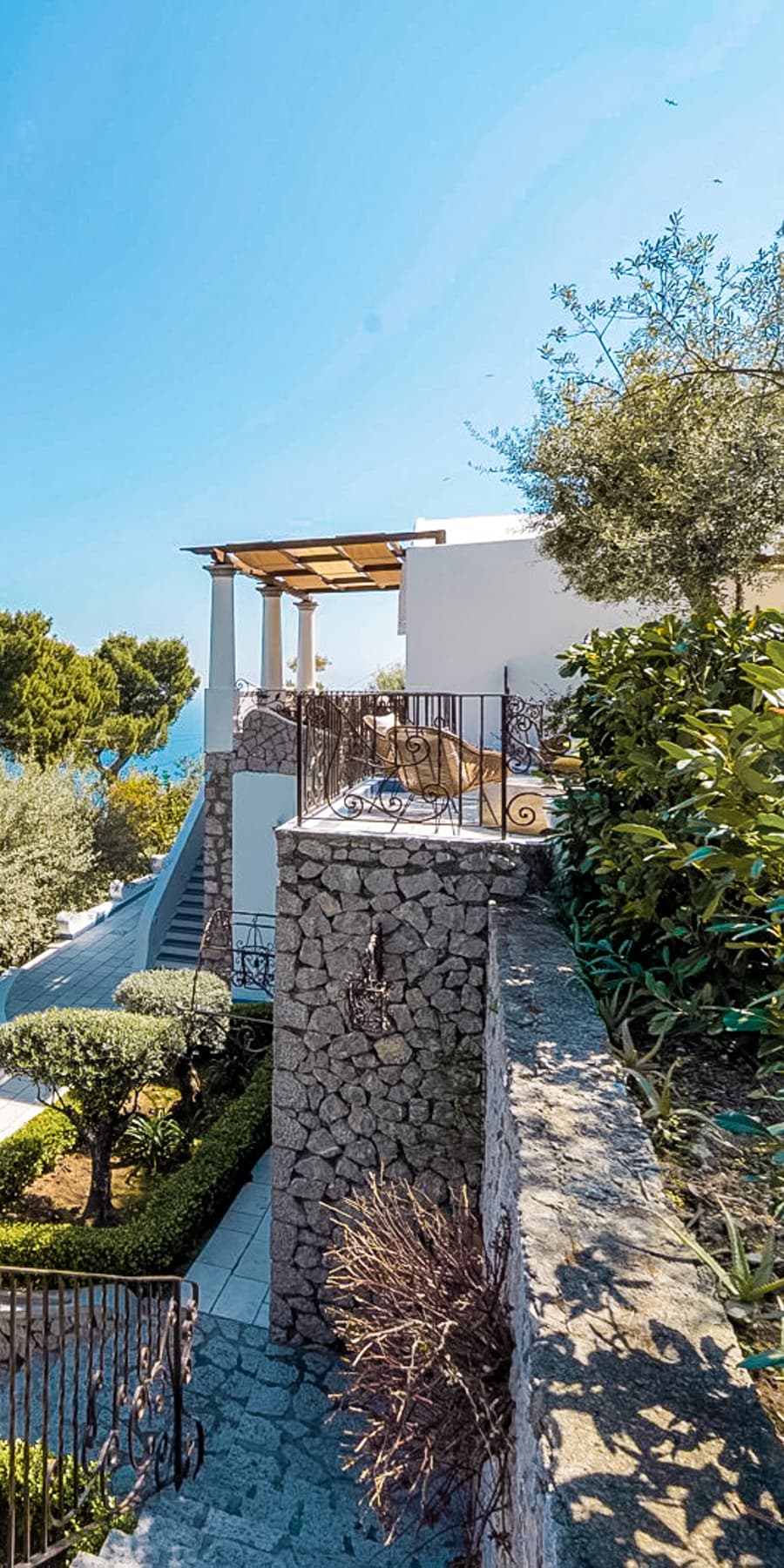Prestigious Villa with Pool in Anacapri, Capri Island