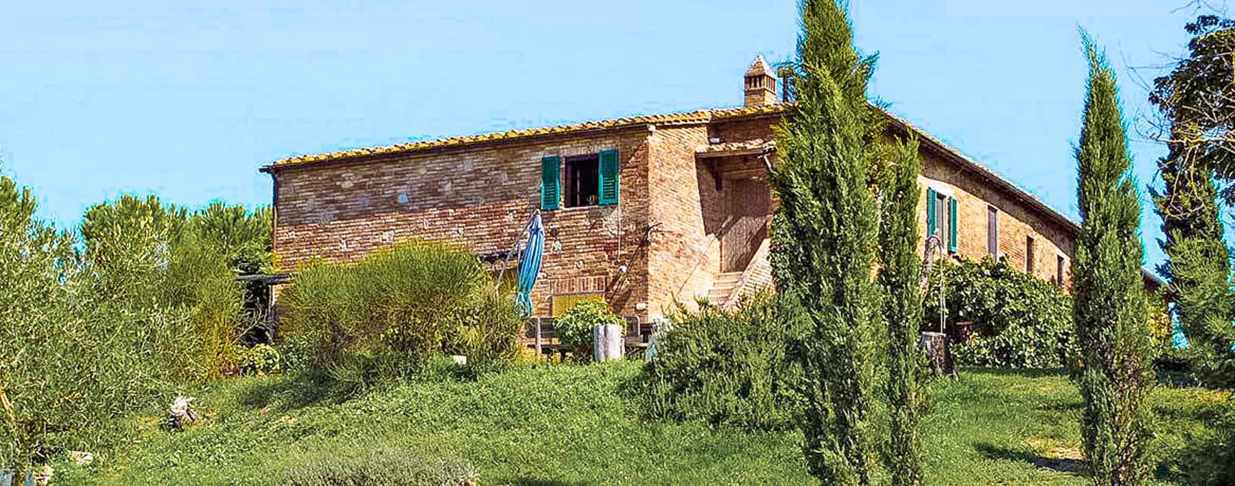 Rustic Country House on Tuscan Hills, Siena