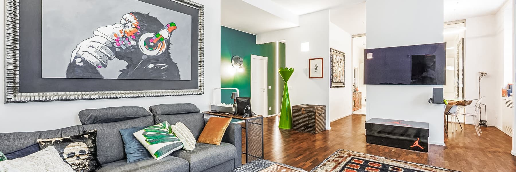 Renovated Apartment in Torino, Piedmont's Crocetta Area